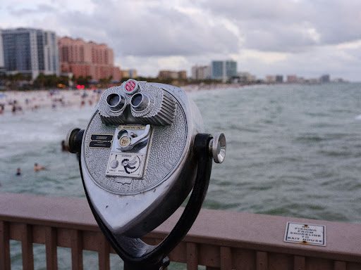 Binoculars for sightseeing in clearwater beach